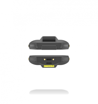 Close-up of Angled Scan Engine on Newland MT93 Megattera