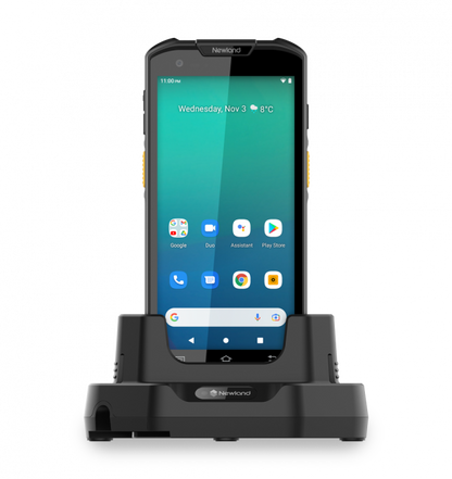 Newland MT93 Megattera Pro Android 13 Mobile Computer in Docking  station